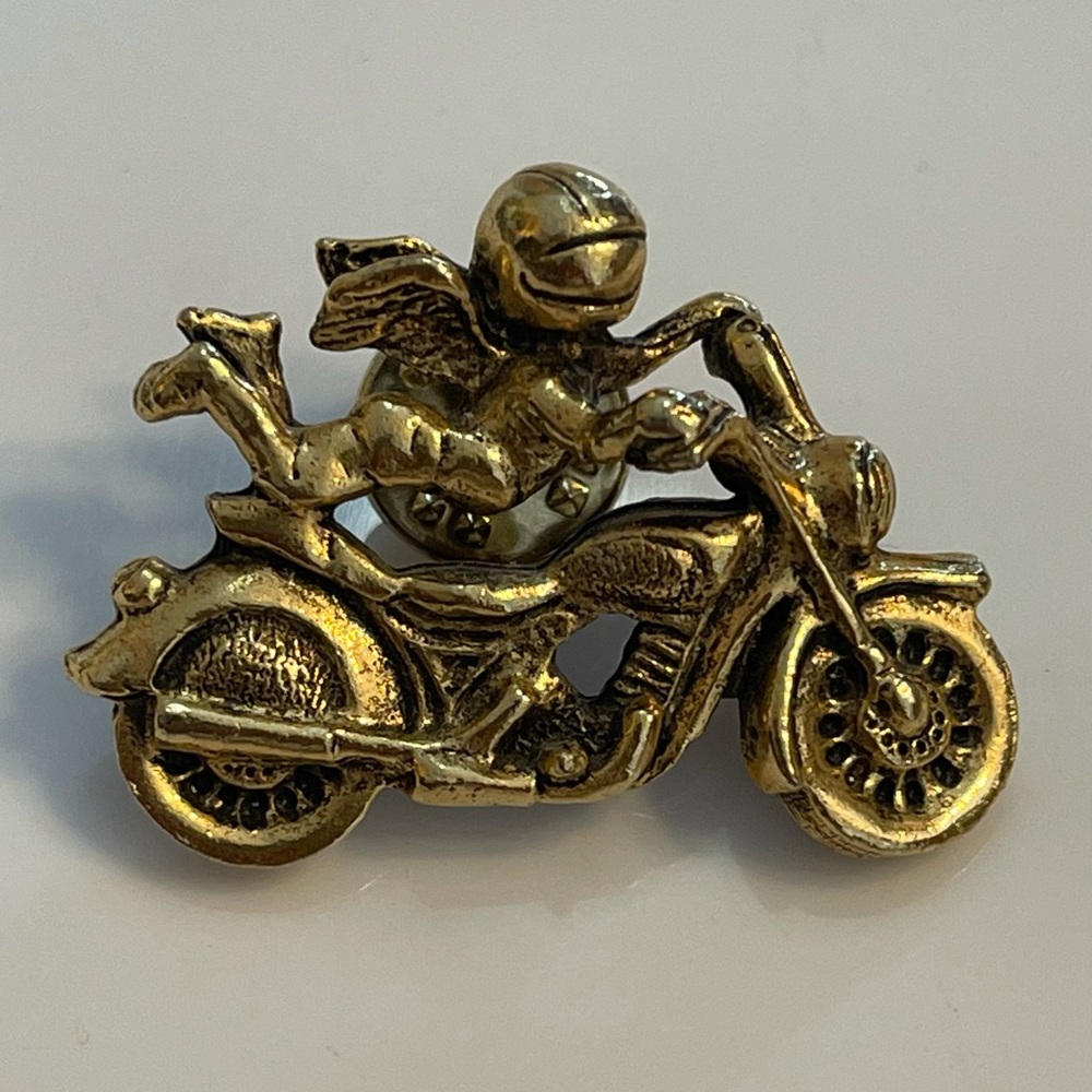 Vintage Camco Motorcycle lapel pin.